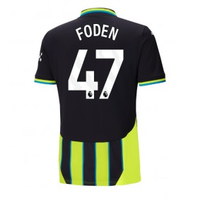 Manchester City Phil Foden #47 Borta Kläder 2024-25 Kortärmad